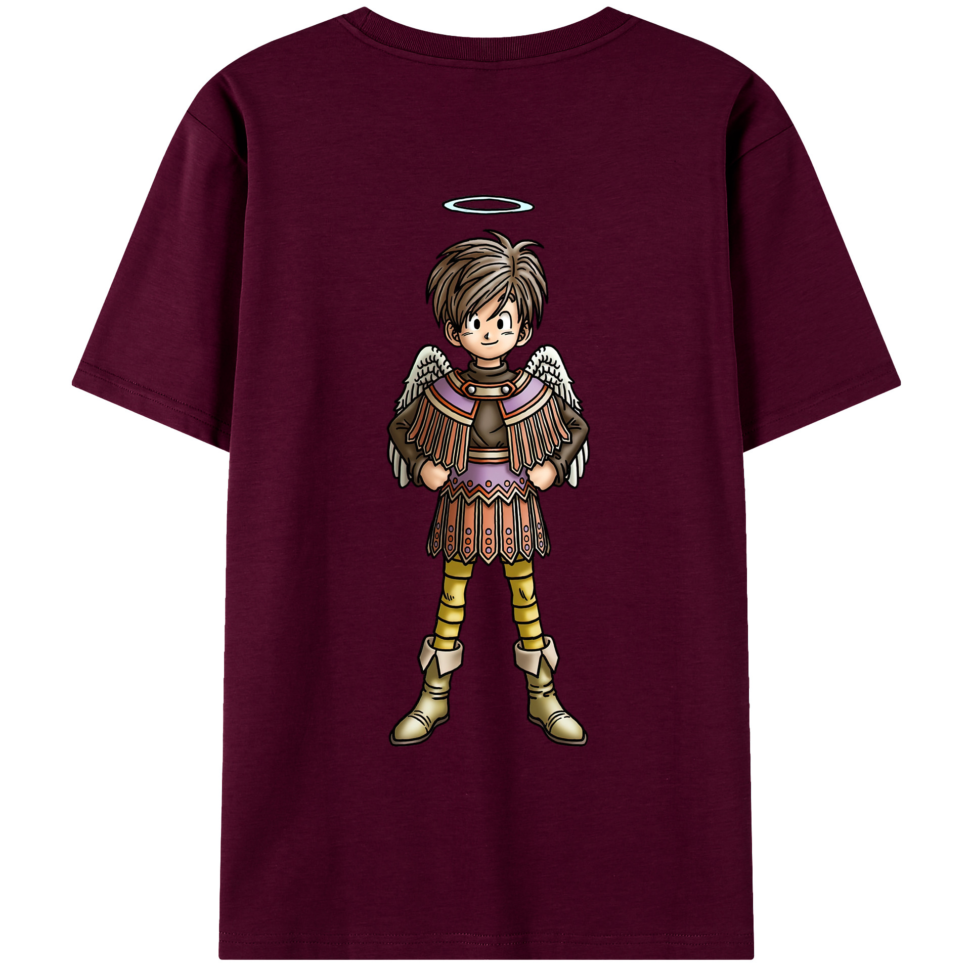 （画像用） ドラゴンクエスト Doragon Kuesuto Dragon Quest レディース半袖Tシャツ(バックプリント)